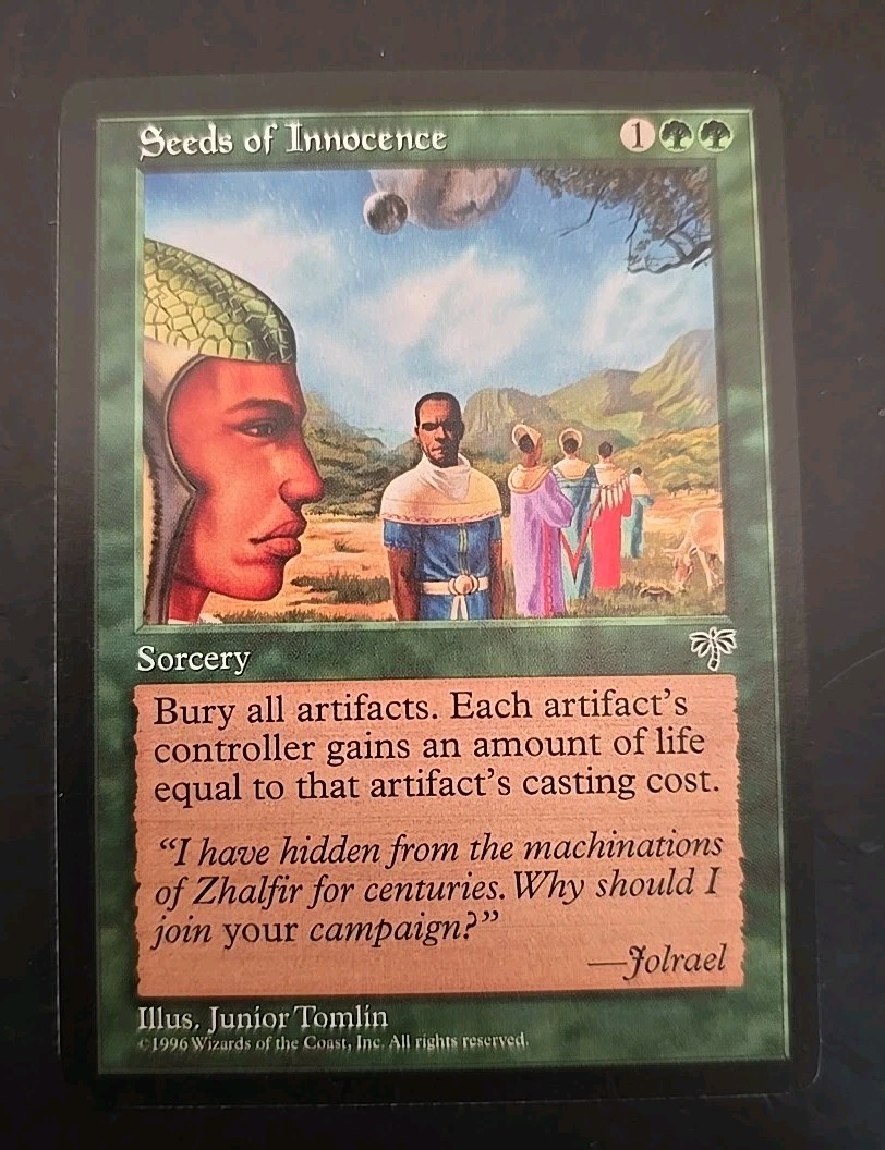 Seeds of Innocence Mirage MTG Regular Lightly Played 