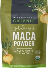 Authentic Peruvian Organic Maca Powder, Gelatinized - 8 oz Gluten-Free