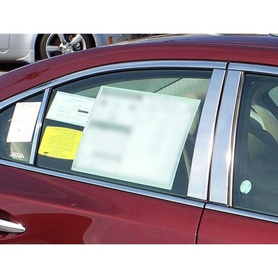6pc. Luxury FX Chrome Pillar Post Trim fits 2009-2014 Nissan Maxima
