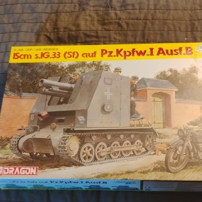 Dragon 1:35 15cm sIG.33 (Sf) auf Pz.Kpfw.I Ausf.B Plastic Kit 6259-03