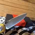 Dream Tech D3610PY Pocketknife Yellow PEI Liner Lock 3.1" Satin 14C28N — photo 5