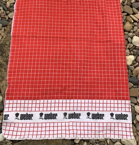 Weber Grills Towel Table Cloth. 50x31”