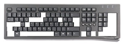 ST32 Eine Taste Ersatztaste für Tastatur HP Value PR1101U 697737