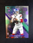 2025 Topps Finest Jaxson Dart RC Common #2 New York Giants Rookie