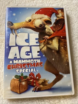 Ice Age A Mammoth Christmas Special Dvd Scrat Manny Sid Santa North Pole