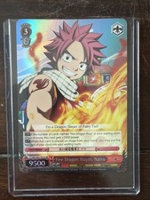 Weiss Schwarz Minty Fire Dragon Slayer, Natsu Trial Deck FT/EN-S02-T01 TD Foil