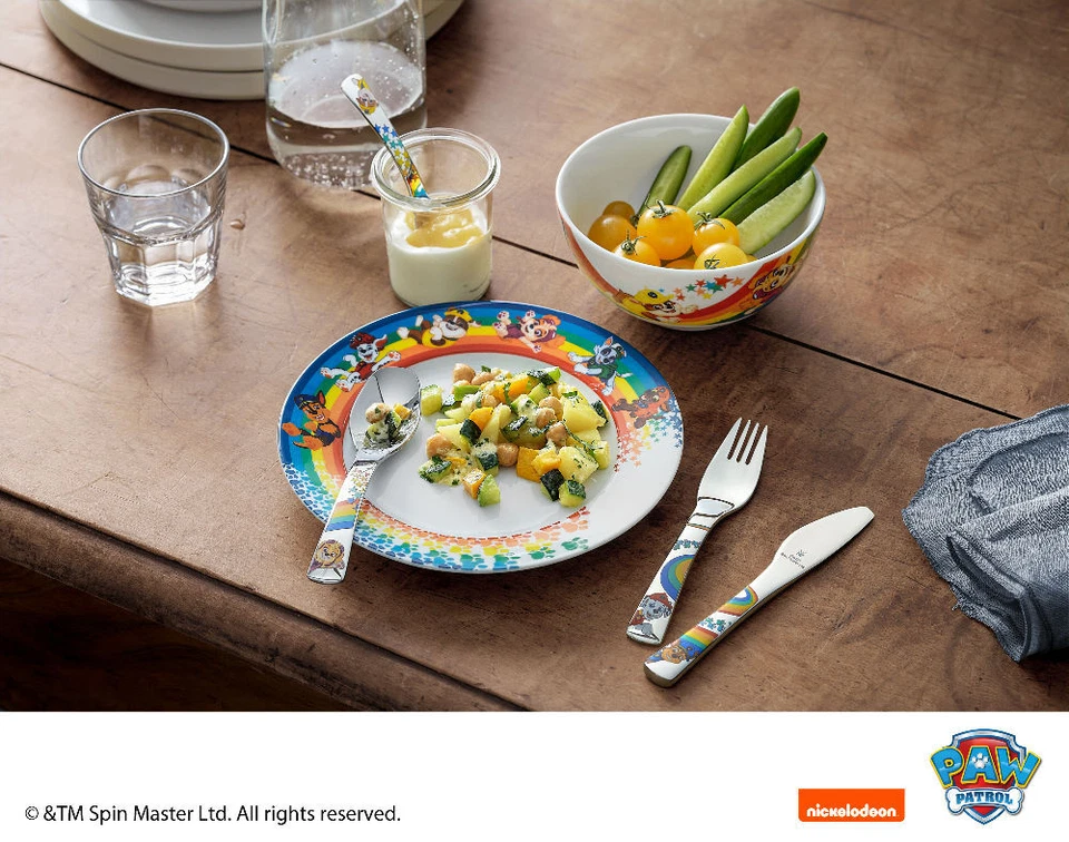 WMF Kinderset 6tlg. Paw Patrol Besteck Kindergeschirr Geschirr Geschenk Neu - Bild 2 von 4