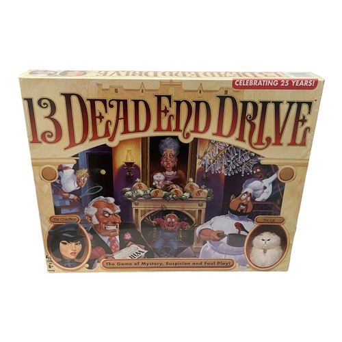 NEW 13 Dead End Drive Board Game 25th anniversary edition by