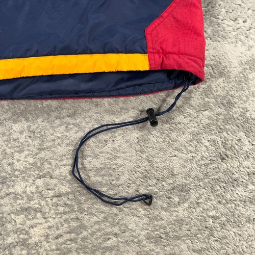 Vintage Columbia Sport Jacket Mens XL Blue Red Colorblock Anorak 90s 1/4 Zip - Picture 7 of 19