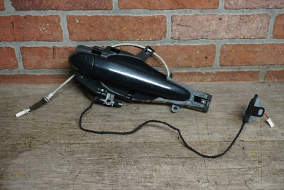 BLACK 2008-2013 BMW X5 E70 FRONT RIGHT SIDE EXTERIOR DOOR HANDLE W/ BRACKET OEM