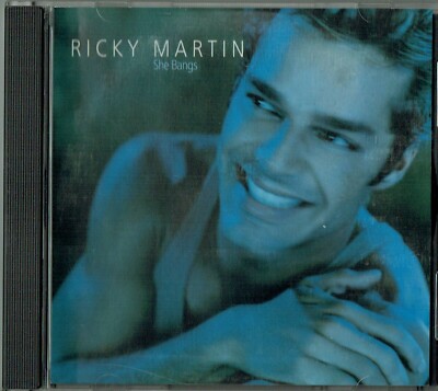 RICKY MARTIN - 5'' CD - She Bangs (English +  Spanish + Spanglish edits) Promo