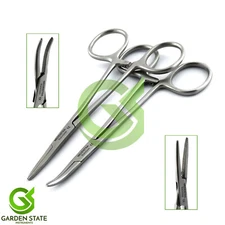 Dental Hemostat Mosquito Forceps Artery Suture Clamp Locking Surgical Dissecting