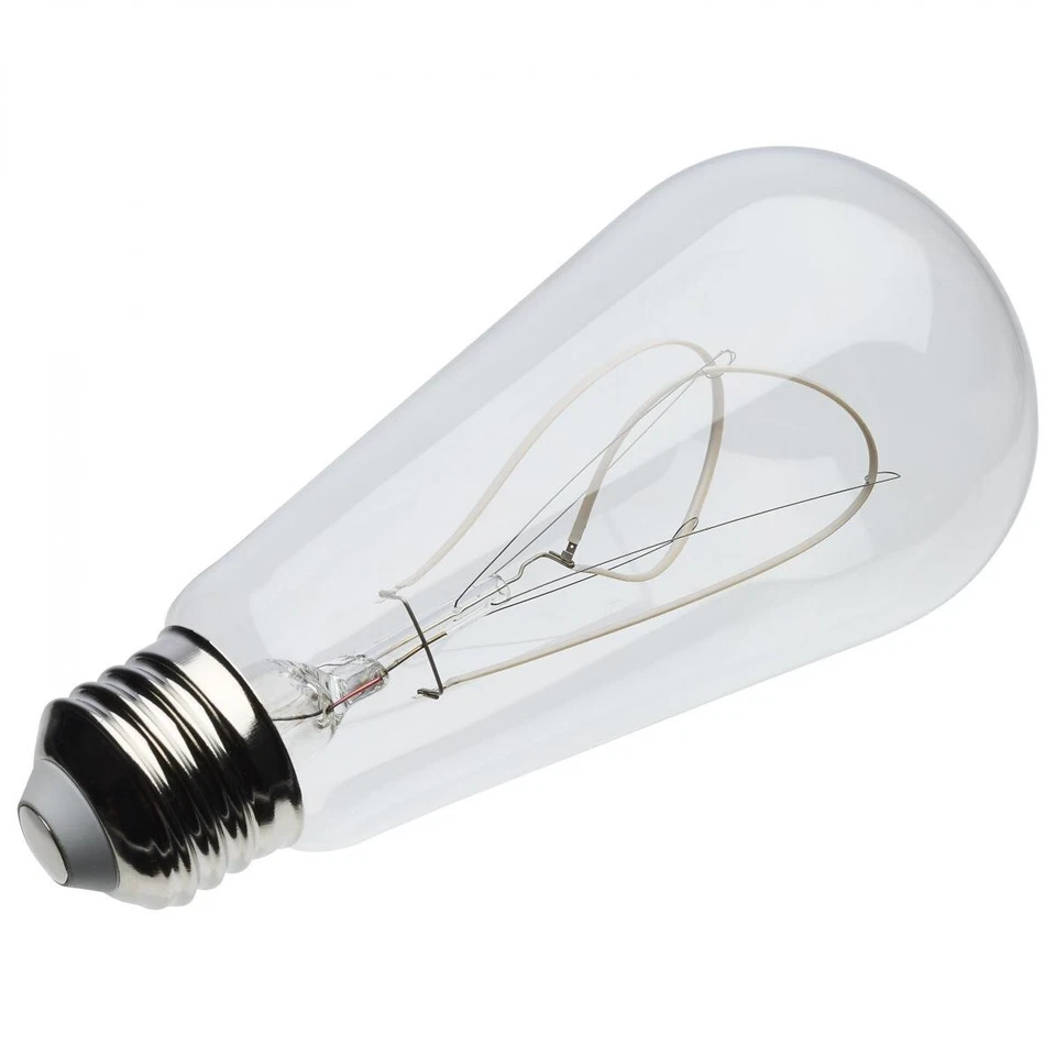 Satco S11527 - 6 Watt LED ST19 Loop Vintage Bulbs  - 2700K (2,6, or 12 PK) - Image 3 of 4