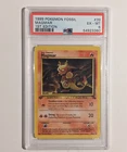 Magmar 39/62 PSA 6 1st Edition 1999 Pokemon Fossil Base Set WOTC, Cert: 54923360