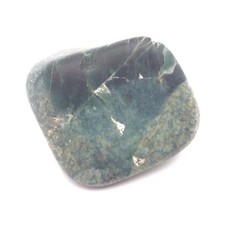 Guatemala Jadeíta Jade Verde Polaco Guijarro Motagua Piedra Gema Bolsillo Espécimen #13