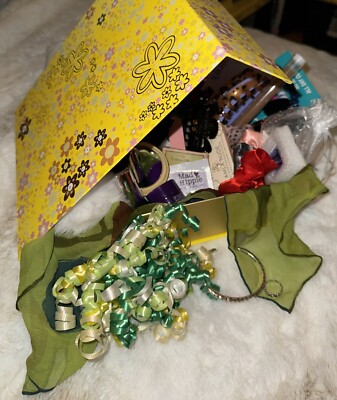 HUGE LOT Of Luxury Cosmetics & Hair Accessories ALL NEW 40+ Pieces & Gift Box