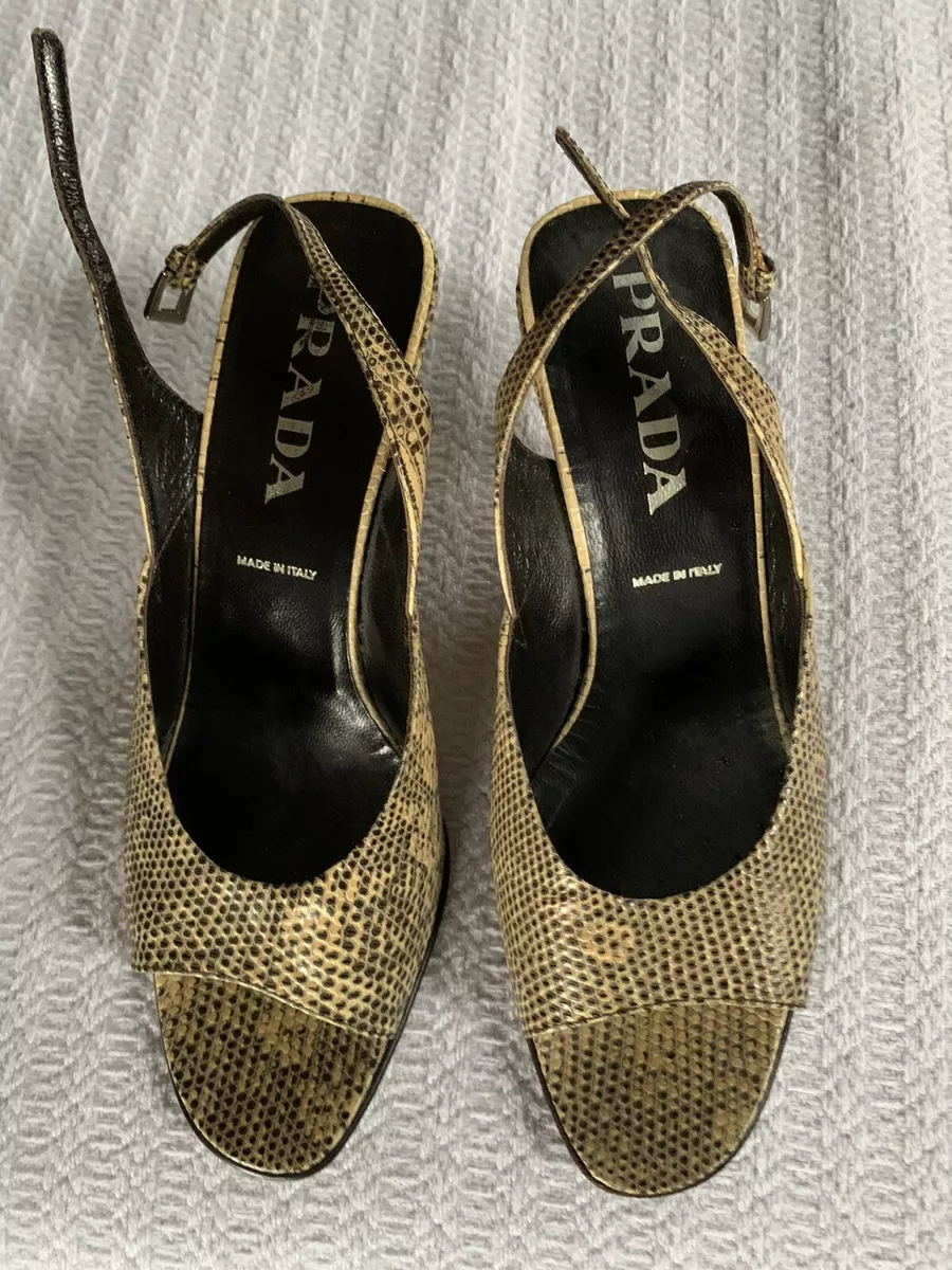 Prada snakeskin sale