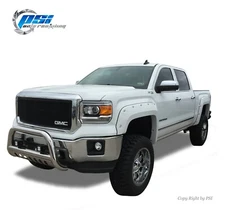 Paintable Pocket Bolt Style Fender Flares Fits GMC Sierra 1500 2014-2015 
