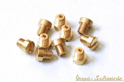 VESPA SET Dell`Orto Vergaserdüse M5 100-122 Dellorto Vergaser Düse 5mm Hauptdüse