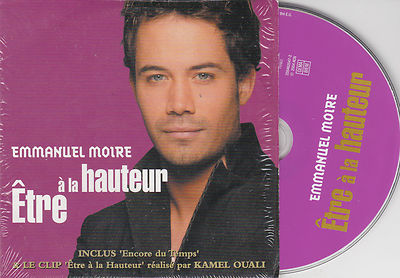 CD KARTON CARDSLEEVE EMMANUEL MOIRE SEI AUF DER HÖHE 2T + CLIP (SONNENKÖNIG)