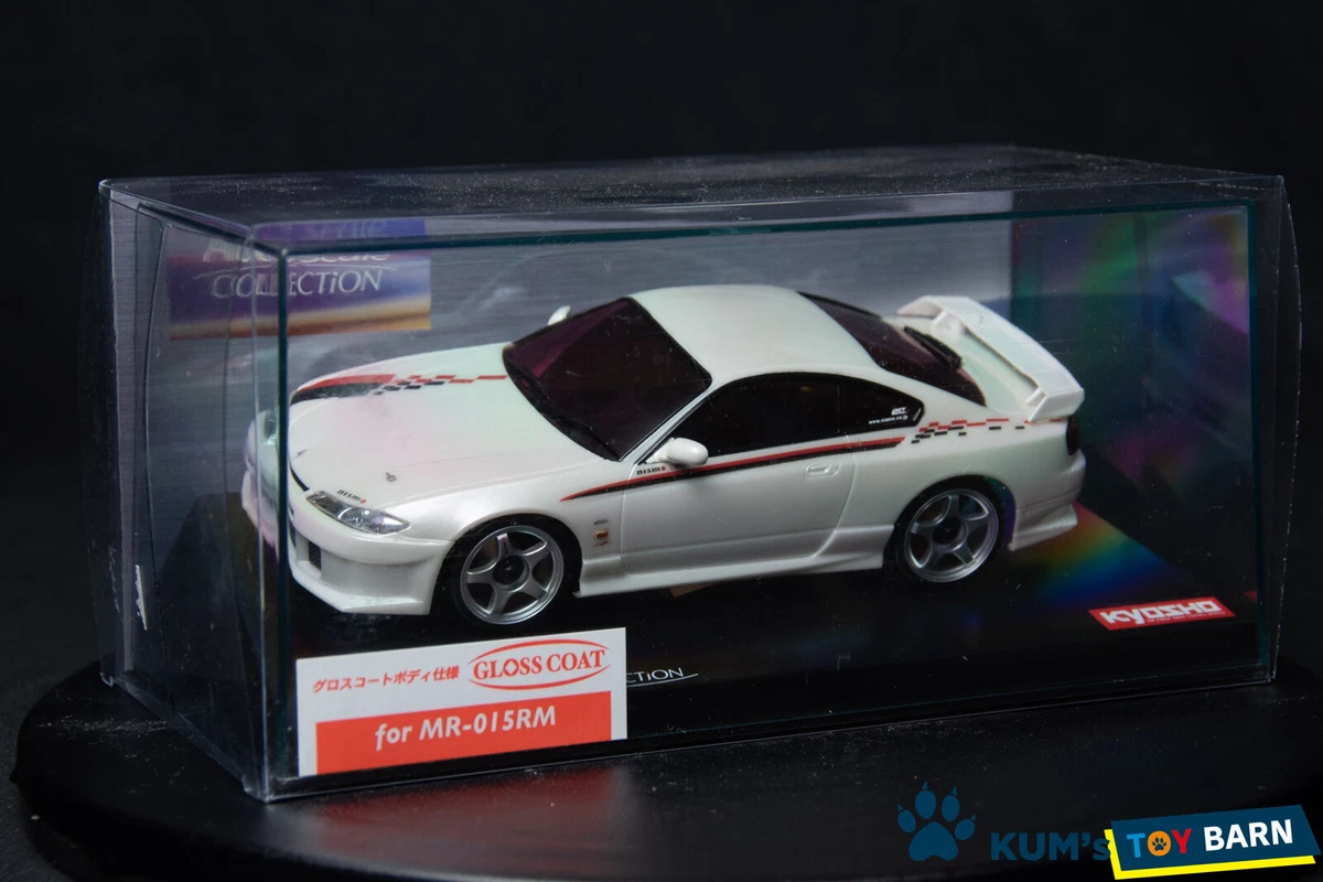 Kyosho MINI-Z Body NISMO SILVIA R-tune MZX124PW White GLOSS COAT