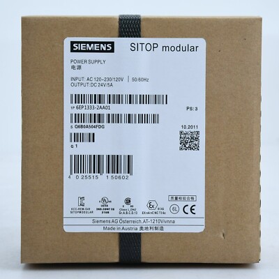 1PC Siemens 6EP1333-2AA01 6EP13332AA01 Power Supply New Expedited Shipping