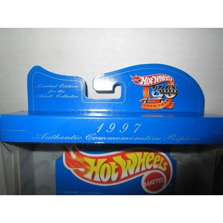 Hot Wheels 30th Anniversary First Edition Purple Scorchin' Scooter 1997 NEW #9 - Image 2 of 4