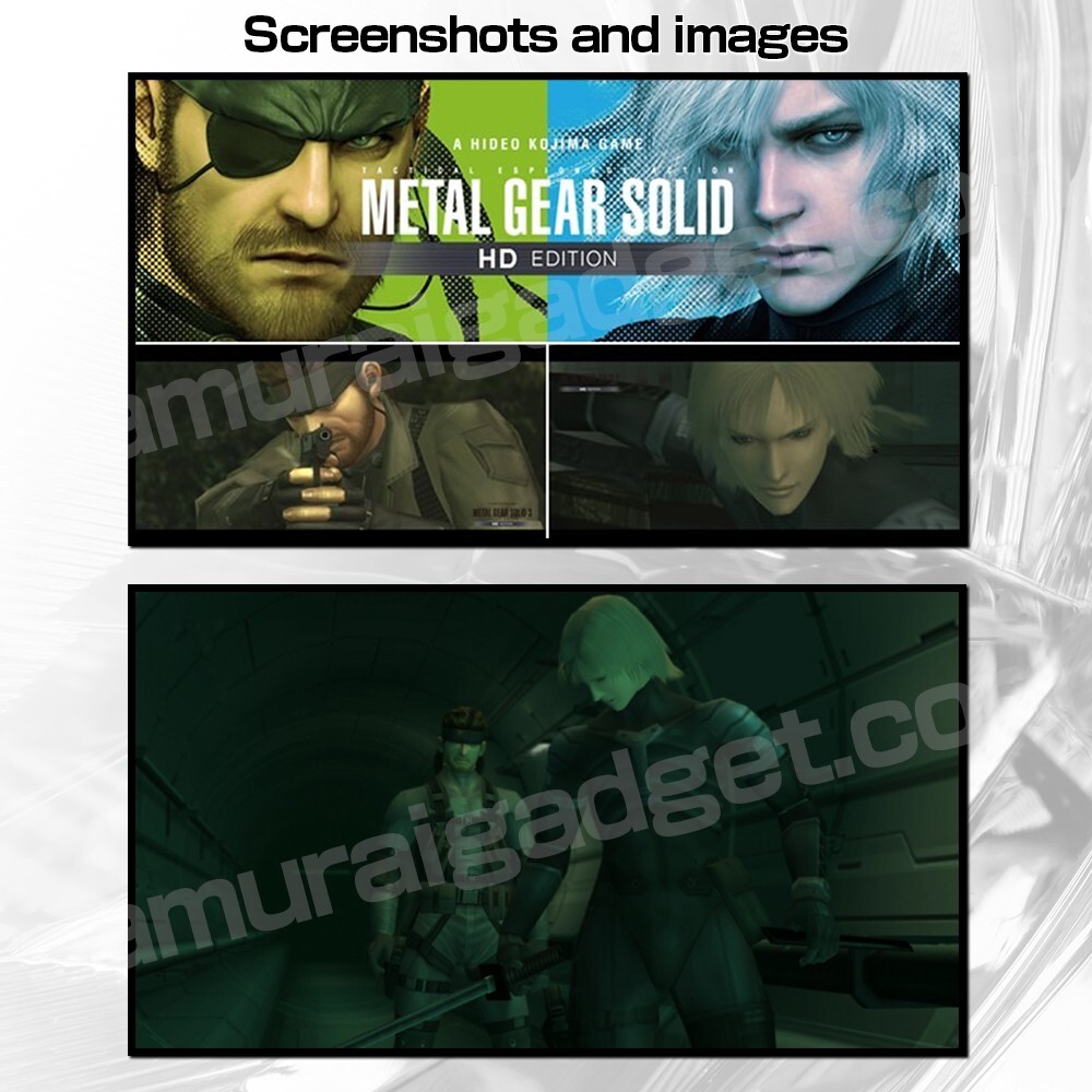 Jeu Metal Gear Solid HD Collection - Version NTSC/J Japon PS3 - Bon état