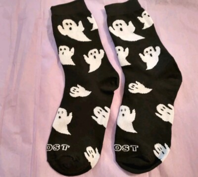 Halloween Ghost Socks One Size ''New''