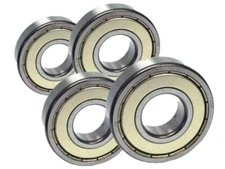 QTY-4 ,6005 ZZ PREMIUM BALL BEARINGS ABEC3- ZSKL