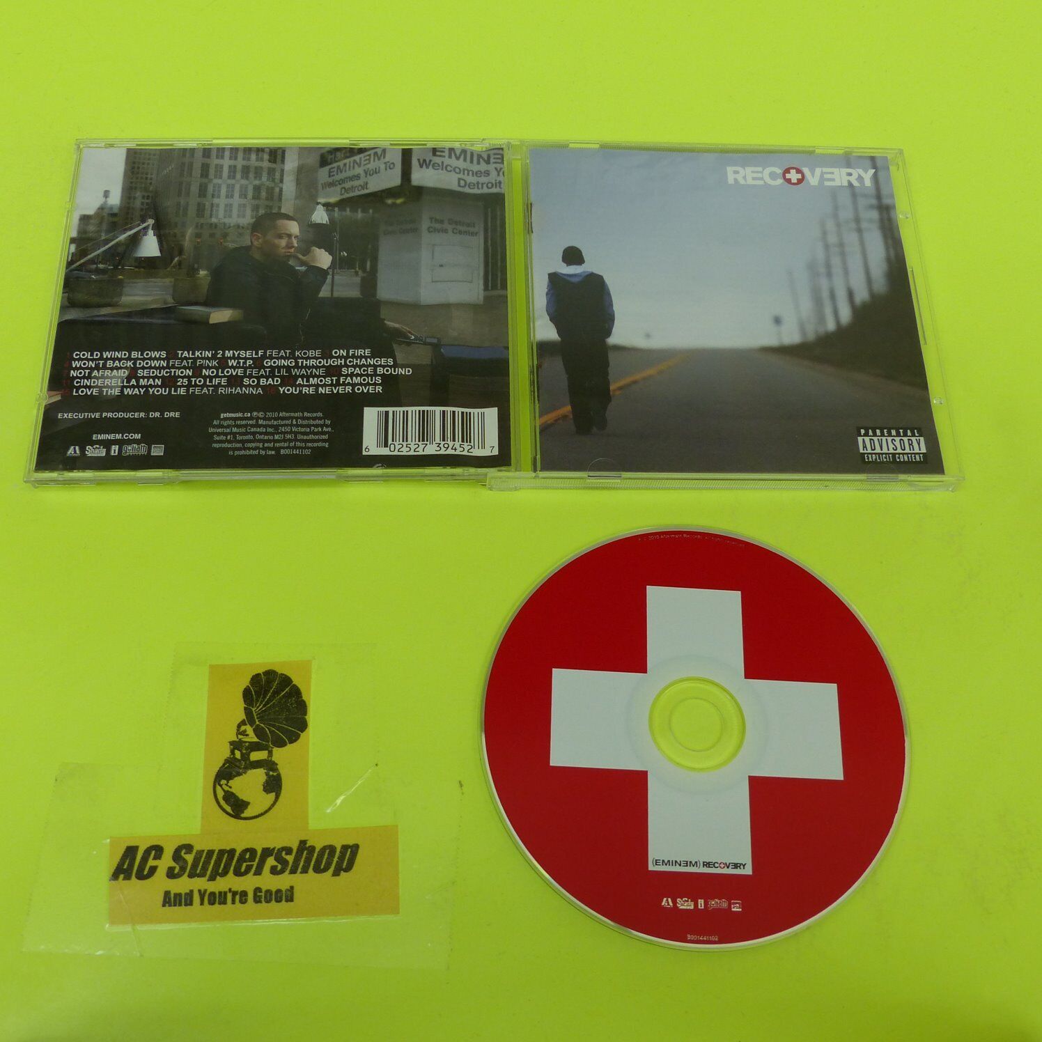 Eminem Recovery - CD Compact Disc