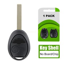 Replacement Remote Key Shell Case Fob 2 Button For Mini Cooper R50 R53 2002-2005