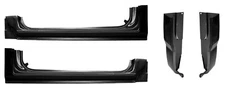 1987-1996 For Dodge Dakota Factory Style Outer Rocker Panel & Cab Corner Kit