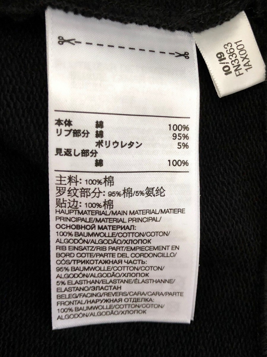 【関税&送料込】Y-3 Felpa In Cotone Con Logo Felpa in cotone con logo (Nero) - Uomo | Sito ufficiale