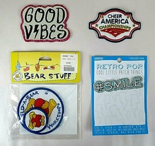 4 Patches Crafting Sewing Dolls Cheer