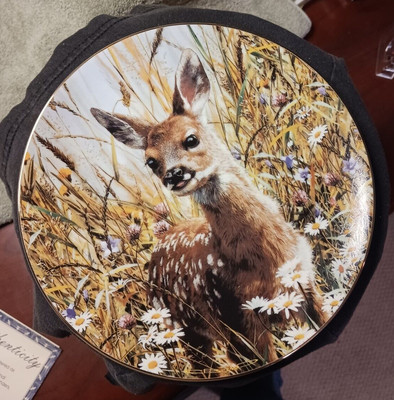 A JUMP IN LIFE: SPRING FAWN = SEVEN ISSUE in the OUR WOODLAND FRIENDS COLLECTION