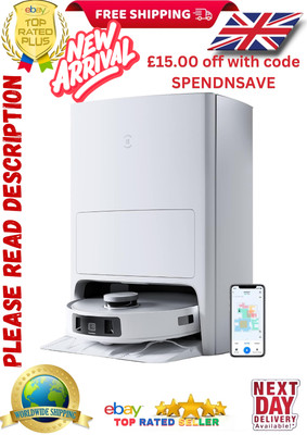 ECOVACS DEEBOT T20e OMNI Saugroboter 6000Pa, automatisches Wischheben kostenlose Lieferung