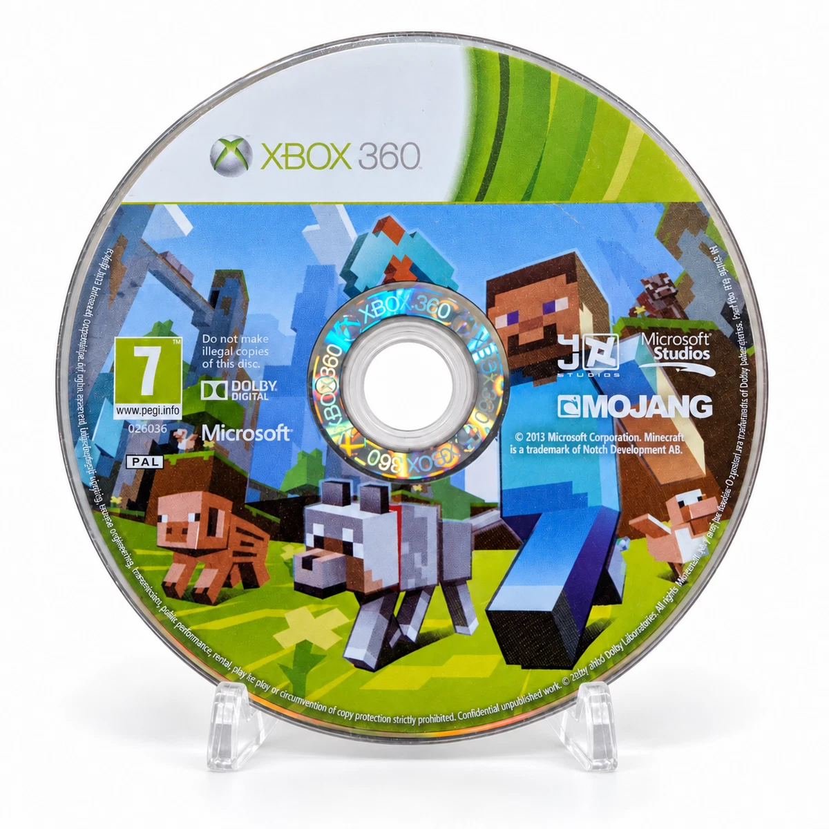 Minecraft para Microsoft Xbox 360 *Solo disco*