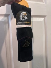 1 Pair GoldToe Gold Toe Gear Combat Boot Socks Men’s 9-12, Women’s 10-12 NOS