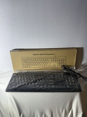 sablute LARGE PRINT backlit keyboard