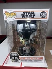 Funko Pop Star Wars Mandalorian with The Child #380 Jumbo 10" Vinyl Bobble-Head