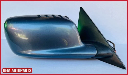 01-06 Bmw E46 323CI 325CI 330CI 2dr Right Passenger Side Mirror Stahlblau Oem