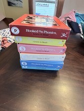 Hooked on Phonics set Level 1-5 plus parents box cassette Box Games 1988