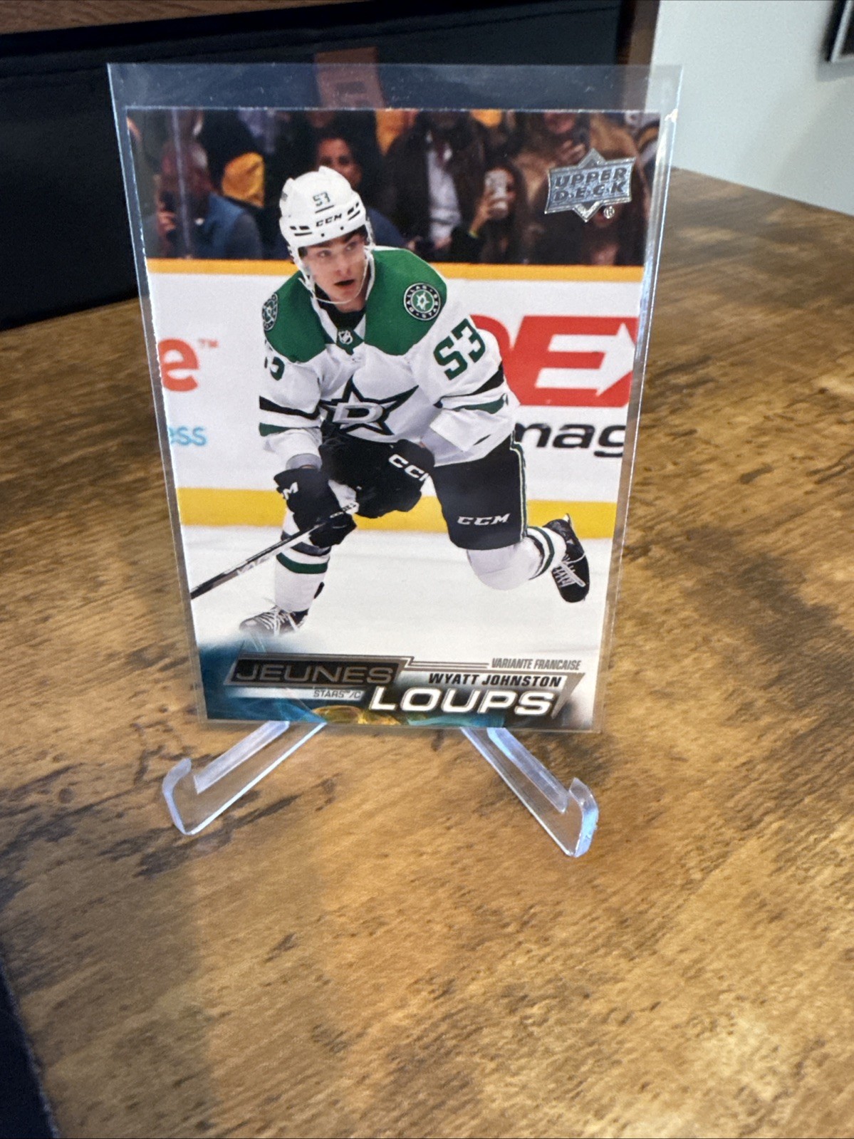 2022-23 Upper Deck Young Guns French Wyatt Johnston #459