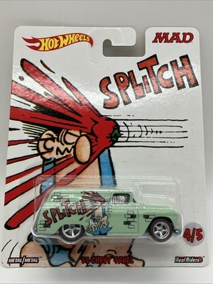 Hot Wheels Mad Splitch '55 Chevy Panel #4/5 Real Riders 