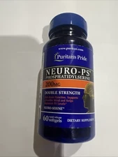 Puritan's Pride Neuro-PS (Phosphatidylserine) 200 mg - 60 Softgels, Exp: 02/2026