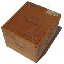 DAVIDOFF - CHATEAU LAFITE - BOITE CIGARE VIDE EMPTY BOX - PRE EMBARGO 1960/1970