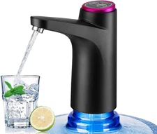 Automatic Drinking Water Pump, Smart USB Portable Water Bottle Dispenser with US
