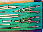 Vintage Drafting or Drawing Tool Kit w/ Case Made in  Germany #737 Selsico — photo 3