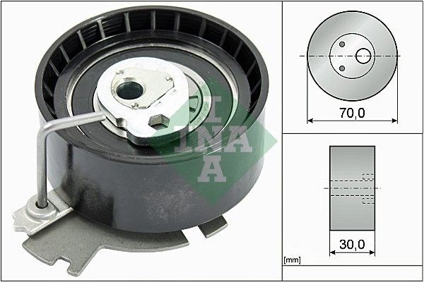 NEU - Schaeffler INA 531063210 Spannrolle, Zahnriemen FüR CitroËN Peugeot-image